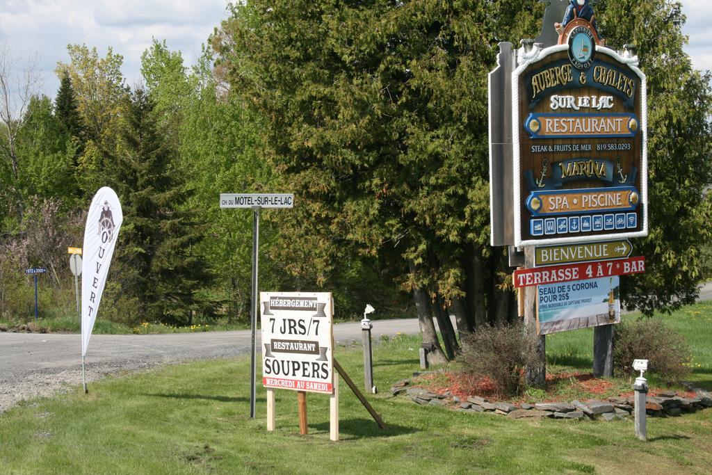 Auberge Et Chalets Sur Le Lac Lac-Megantic Exterior photo